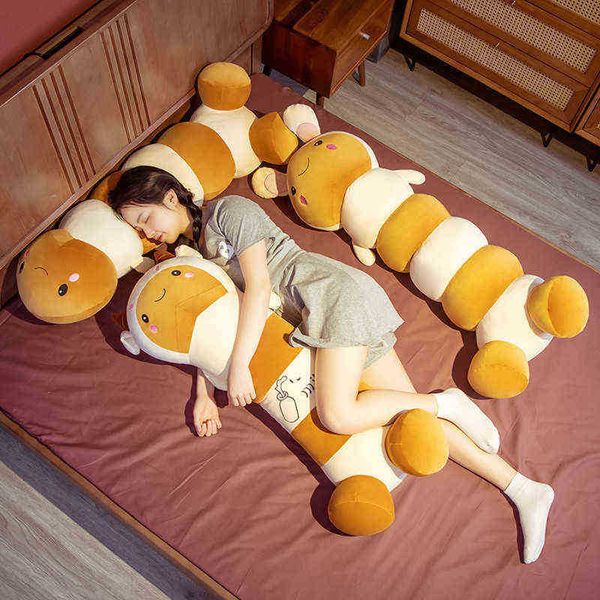 1 unid 60 cm de alta calidad juguetes de pene de peluche relleno creativo almohada de sueño suave para los amantes novia hermoso regalo de cumpleaños muñecas J220729