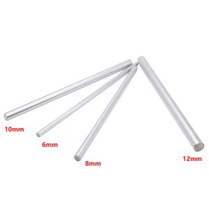 1PC 6 mm 8 mm 10 mm 12 mm 16 mm OD Longueur d'arbre linéaire 100-800 mm Rail de doublure cylindre pour les pièces CNC de l'axe de l'imprimante 3D