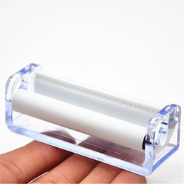 HORNET 70MM En Plastique Transparent Fumer Des Cigarettes Rouleuse Rouleau Pour Papier Handroller Rouleau Outils Cigarette Maker En Gros