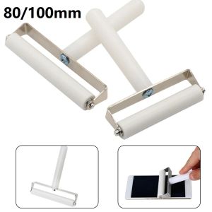 Outil de rouleau en silicone 1PC 80/100 mm pour le film de téléphone portable Protéger Film Pâte portable Tablette ordinaire LCD OCA Polarising Tool