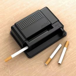 1 pc, fabricant de rouleau de remplissage de cigarettes à tube unique de 8 mm, machine à rouler le tabac à cigarettes manuelle, machine à rouler le fabricant de rouleaux d'injecteur de tabac à fumer