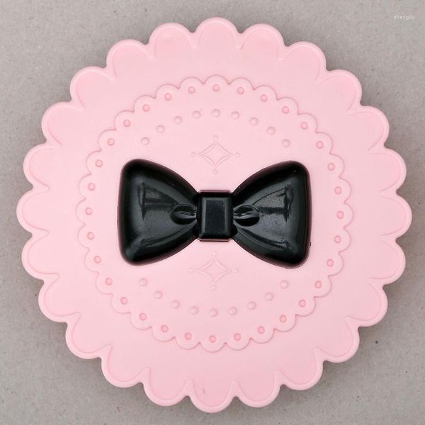 1 Pc Acrylique Mignon Bowknot Faux Cils Boîte De Rangement Maquillage Cosmétique Magnétique Cils Cas Organisateur Outils Rose