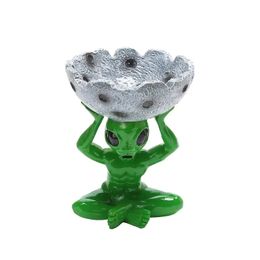 1pc, cendrier extraterrestre, égaré décoratif domestique, cendriers pour la maison, hôtel, bar, bureau, cadeau fantaisie pour hommes femmes, cadeaux de Noël, cadeaux d'Halloween