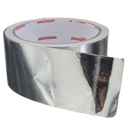 1PC Foil en aluminium Adhésif Scellant ruban de résistance thermique Réparation des conduits adhésifs avec une résistance à haute température 5cmx17m