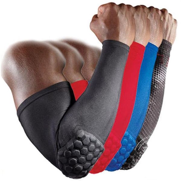 1pc brazo manga brazalete codo soporte baloncesto transpirable fútbol seguridad deporte Pad Brace Protector rodilla Pads190c