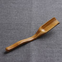 1 st Bamboe Thee Koffie Lepel Schop Matcha Poeder Theelepel Scoop Chinese Kung Fu Tool 18*3 cm promotie Nieuwe