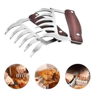 1pc Bear Claws Barbacoa Fuerza Pull Shred Shredde Manual de carne Rendición de carne Tark Herramienta de cocina Accesorios BBQ Envío gratis