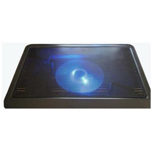 1 ST Black Ultra Dunne Laptop Koeling Pad Verstelbare Stand Notebook Ventilatie Ventilator USB Computer Bracket Cooler