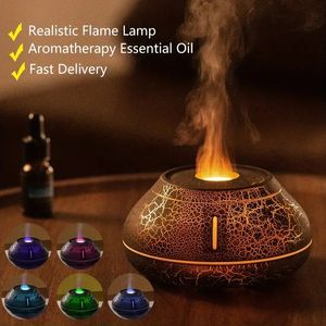 1PC Burst Crack Humidifier, Colorful Large Mist Amount Aromatherapy Machine, Home Office Multi Scene Fragrance Diffuser, USB Plug-in Use