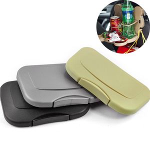 1 pc autocophouder Auto Drink Food Cup Trade Accessories Auto Vouwtafel Auto achterbank Tafelhouder Standaardtafel