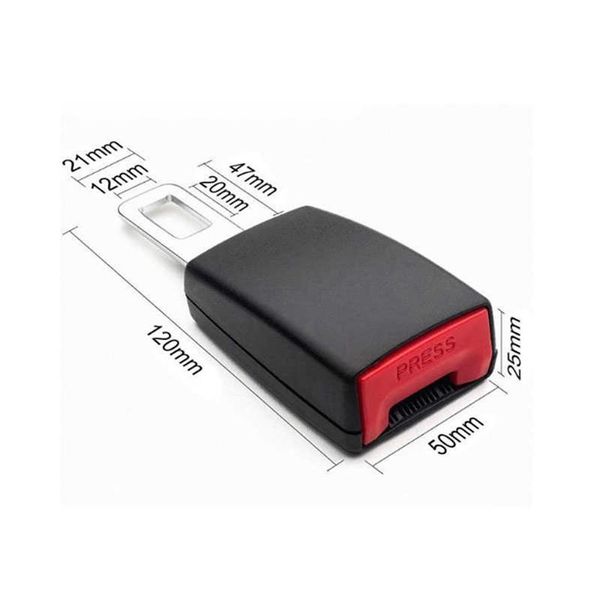 1Pc voiture ceinture de sécurité Extender ceinture de sécurité couverture ceinture de sécurité rembourrage Extension boucle prise boucle ceinture de sécurité Clip voiture accessoires271P