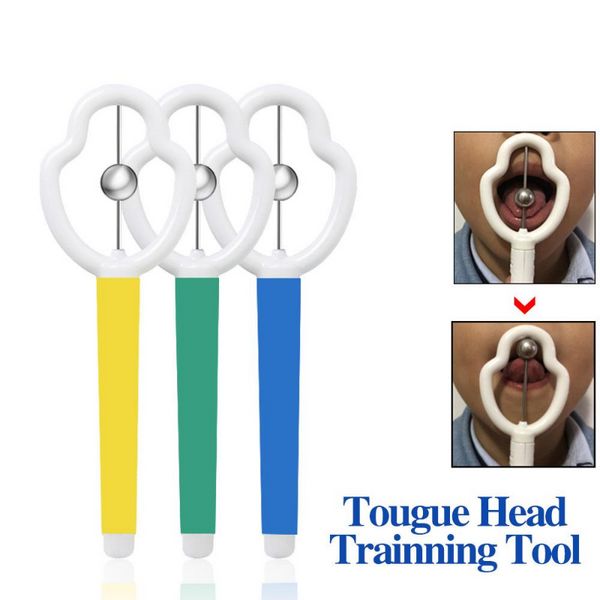 Niños boca lengua masaje punta ejercitador entrenador fuerza muscular oral entrenamiento cuidado bucal