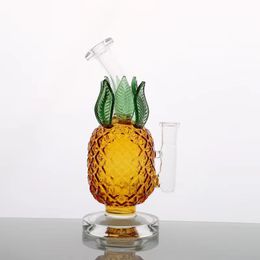 1 PC/pipe à fumer en verre de conception d'ananas coloré/narguilé en verre soufflé à la main/pipe à fumer fantaisie