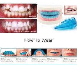 1PC Dental Tooth Orthodontic Appliance Traineur avec prothèse dentaire Alignement Braces Protecteur Correcteur Silicone