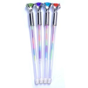 1 st Diy Cute 6 Color Diamond krijtgel pen voor kinderdagboek decoratie scrapbooking Koreaanse briefpapier kantoor marker pen