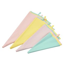 1 pc DIY herbruikbare siliconen biple tas Pastry tassen crème cupcake decoreren bakgereedschappen keuken accessoires fondant sugarcraftfor herbruikbare patissassen