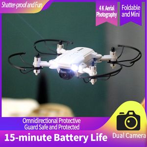 1PC Drone 4k Profession HD Wide Angle Camera 1080P WiFi Fpv F87 FPV Drone Dual Camera Height Keep Drones Camera Helicopter Toys