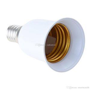 1 unidad E14 a E27 Base tornillo lámpara LED portalámparas adaptador convertidor de enchufe E00167 BARD