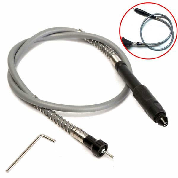 Freeshipping 1PC Cable de extensión Eje flexible para Dremel Grinder Tool M8 Mandril sin llave de calidad superior