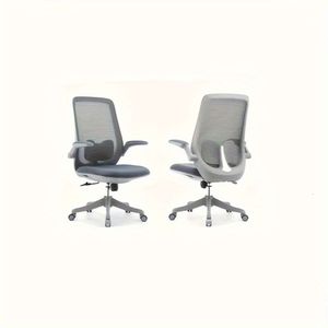 1 st mode antislip sterke ergonomische bureaustoel, mesh ademende computerstoel met stil wiel