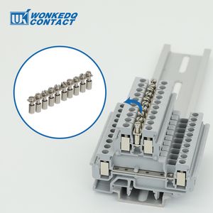 1 pc FBRNI10-5N bedrading jumpers voor MBKKB 2.5 ukk/ukkb 3 connector fbrni 10-5n din rail uk terminal blokaccessoires vaste brug