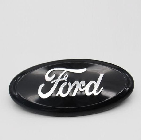 1pc Fit For Ford 20042014 F150 Mirror Negro Silver Badgetailgate Emblem Emblem Oval Decal7840819