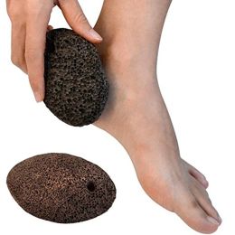 1 st foot stone exfoliërende natuurlijke lava stenen grill vissen tank voet massage puime exfolieert eeltje voetverzorging gereedschap pedicure