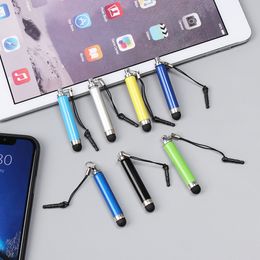 1pc pour iPad iPhone PC Phone Mobile Screen rétractable Stylus Touch Pen Mini Crayon capacitif Universal Multicolor Electronics