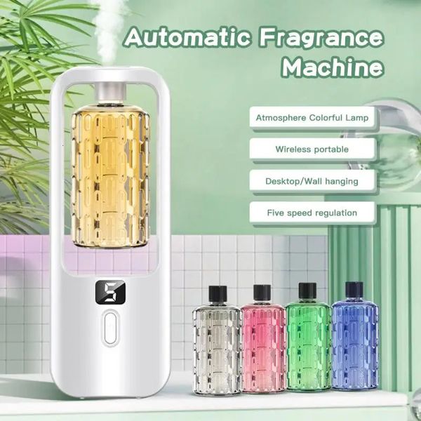 1PC Machine de parfum Huile essentielle Diffuseur électrique Rechargeable Air Failet Air Rouflette El Humidificateur 240327