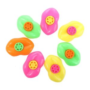 1 pc grappig plastic lip fluitjes muziekinstrument speelgoed voor kinderen mond fluitje lotemaker verjaardagscadeau kinderen educatief speelgoed 240408