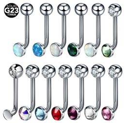 1PC G23 Titanium Piercing Pussy Rings Christina Piercings Vertical Hood Piercings Sexy Vagin Body Jewelry6077884