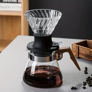 1 st Glazen Koffie Pot Koffie Filter CupImmersion Filter Cup Koffie Pot Giet Over Koffie Apparaat Filter Cold Brew Koffiezetapparaat