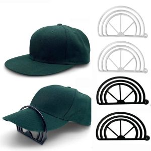 1PC Hat Hat Brim Bender Shaper Curving Tool 2 Options de courbe Aucune vapeur de casquette requise Bas de chapeau