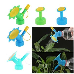 1PC Home Garden Plant Flower Plant Sprinkler pour Waterers Bottle Arrosing Cans 2 in 1 Plastic Buse 240425