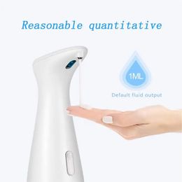 1pc ménage automatique mouvement activé de savon liquide distributeur de savon à main Induction infrarouge 240419