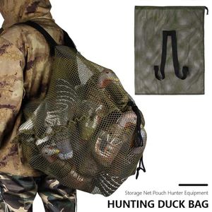 1pc Hunting Adjustable Shoulder Straps Mesh Decoy Bags for Duck Goose Decoy Polyester Poratble Bag for Duck Decoys Goose Decoys
