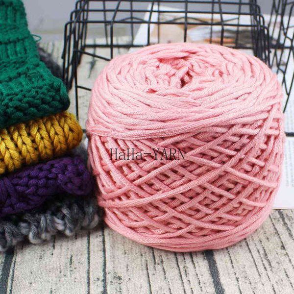 1PC Hilo de tejer Moda Chunky Knitted Milk Cotton Bulky Warm NUEVO Fancy Crochet HAND DIY 200g Lana tejida a mano Y211129