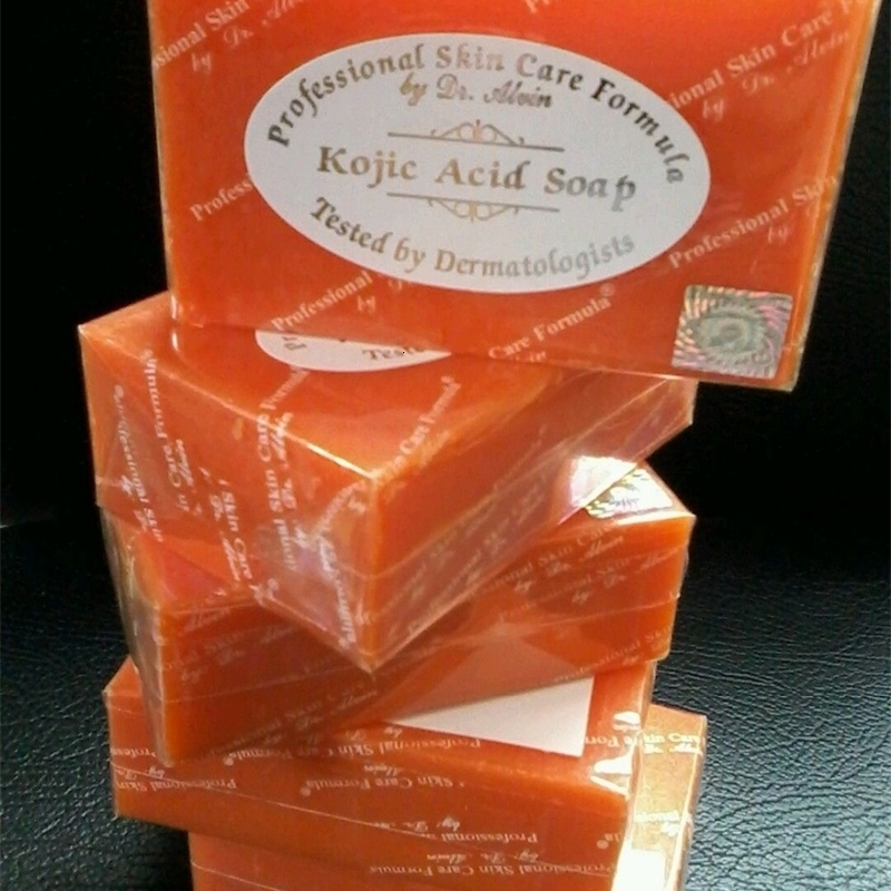 1 Stück Kojisäure-Seife Hautpflege Whitening Micro Peel 100 135 g 240305