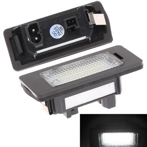 1pc LED Car Licence Lumières Lumières arrière Lampe d'immatriculation pour E39 M5 E70 X5 E93
