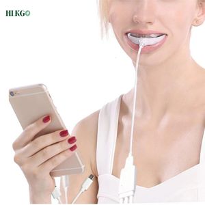 1pc LED White Light Drips Whitening System Kit Tooth Gel Whitener Health Care pour le traitement dentaire personnel 231222