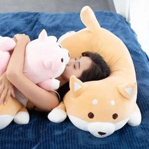 1 pc Mooie Fat Shiba Inu Corgi Dog Plush Toys Gevulde zachte Kawaii Animal Cartoon Pillow Dolls Cadeau voor kinderen Baby Children 240418