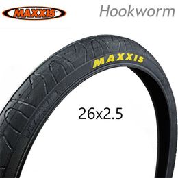 1 pc maxxis 26 haakworm 26*2.5 Bicycle Tyre Mountain DJ Dirt Jumping Urban Street Trial 26er MTB Tyres Bike Parts 0213