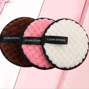 Almohadillas de maquillaje de microfibra de 1 por ciento de 1 por ciento con toallas de limpieza de toalla de limpieza de toalla de algodón reutilizable reutilizable