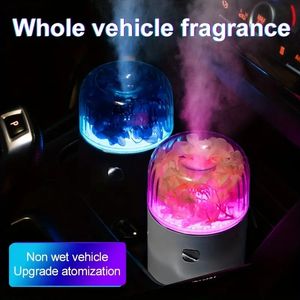 Mini humidificateur d'air à brume fraîche avec lumière LED colorée, pour la maison, le bureau, la chambre à coucher, le salon, l'école et le dortoir, décoration de la maison, 1 pièce