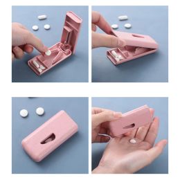 1pc Mini Médeau de médecine en plastique Porte-pilule utile Pilurt de comprimé portable Pilule Pilule de rangement Pild de rangement