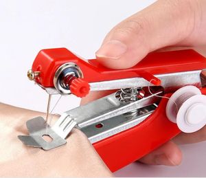 1PC Mini Sewing Machines Needlework Cordless Hand-Held Clothes Useful Portable Sewing Machines DIY Apparel Sewing Fabric Tool