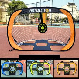 1pc objectif de football multifonctionnel Net Portable Soccer Gate Agility Training Target Practice Pop Up OBJET 240407