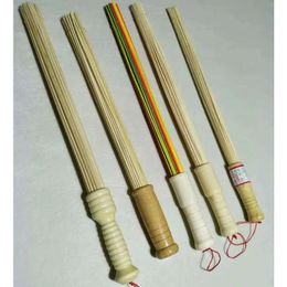 1pc Natuurlijke Bamboe Pat Fitness Sticks Massage Ontspanning Masseur Hamer Stick Sticks Fitness Pat Milieu Houten Handvat