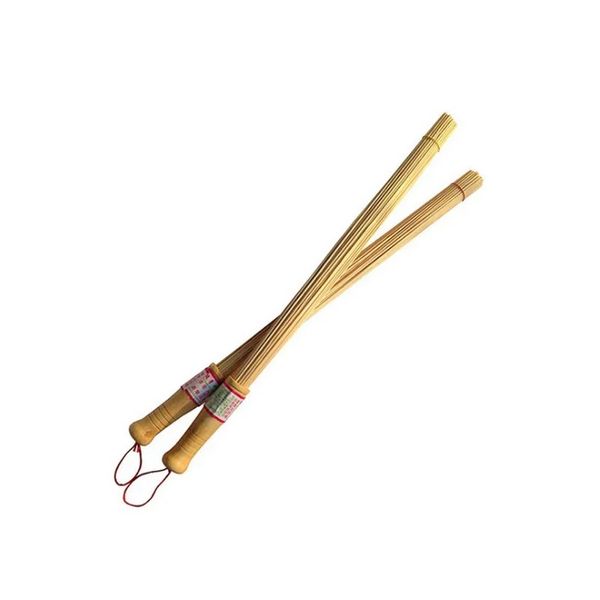 1pc Natural Bamboo Pat Fitness Sticks Massage relaxation Masseur Hammer Stick Sticks Fitness Fitness Pat Environmental Wooden Handle
