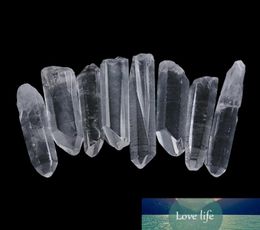 1 pièce de cristal de Quartz clair naturel, ornement minéral Reiki, artisanat poli, décoration de maison familiale, décoration d'étude, cadeaux DIY 20203825124